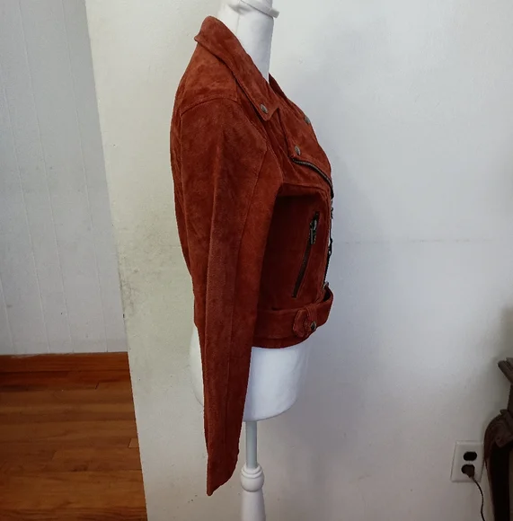 NWT Suede Moto Jacket BLANKNYC XS - Picture 13 of 16